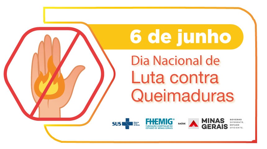 6 de junho – Dia Nacional da Luta Contra Queimaduras – Vuelo Pharma