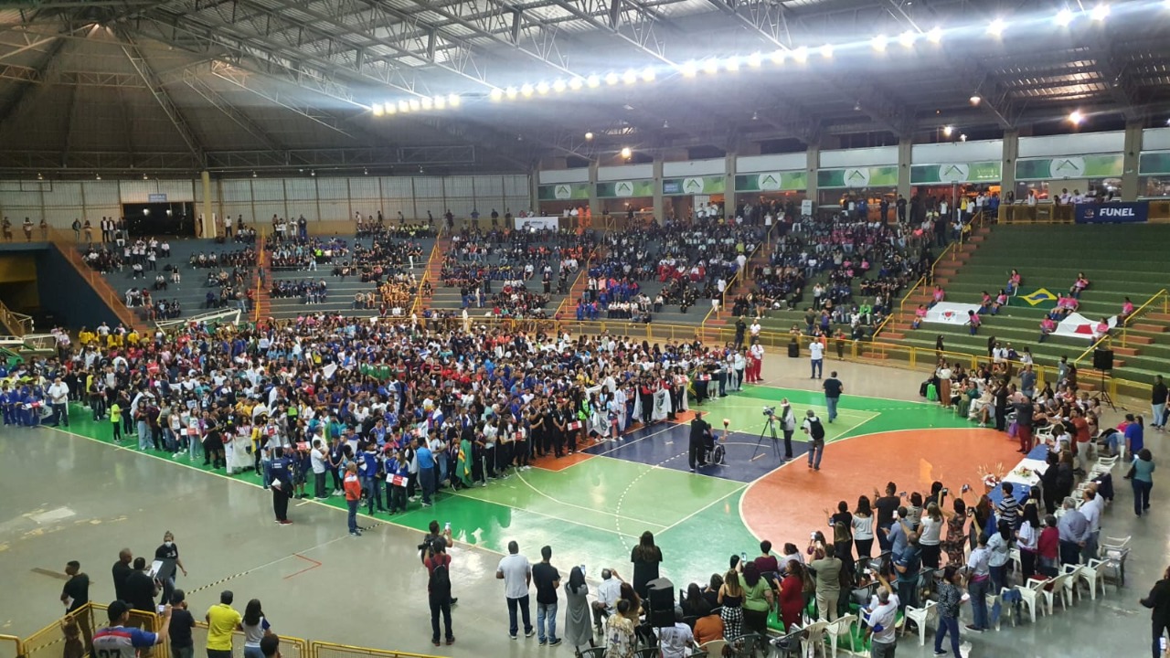 Cerimônia de Abertura dos Jogos Escolares de Minas Gerais - JEMG 2023. -  Visite Uberaba