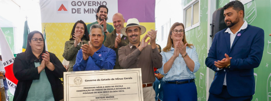 Governo de Minas entrega novo prédio de escola estadual em Virginópolis e amplia acesso à educação